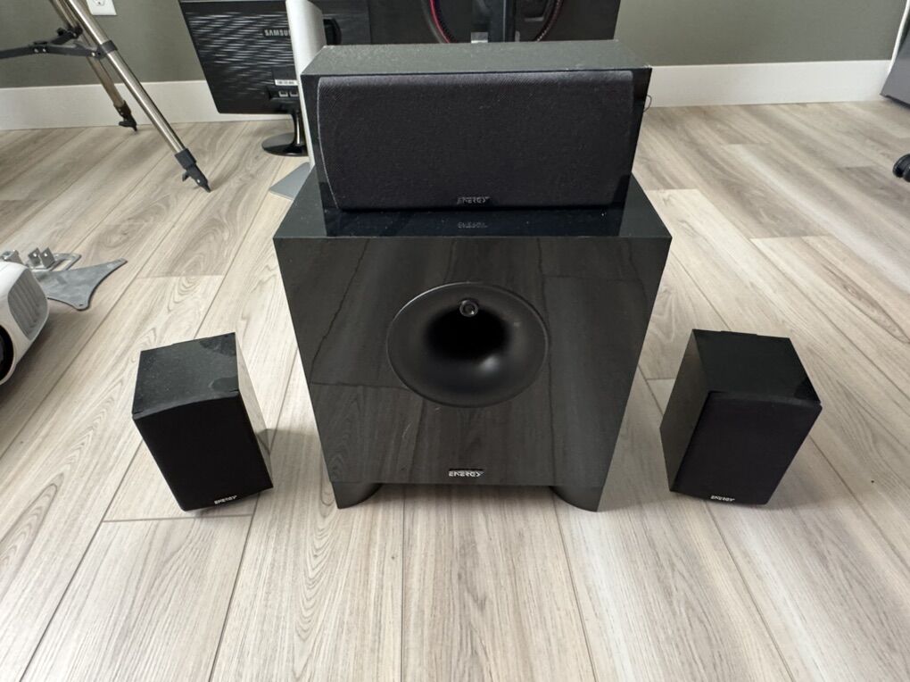 Energy Theater Home T Speakers And Subwoofer