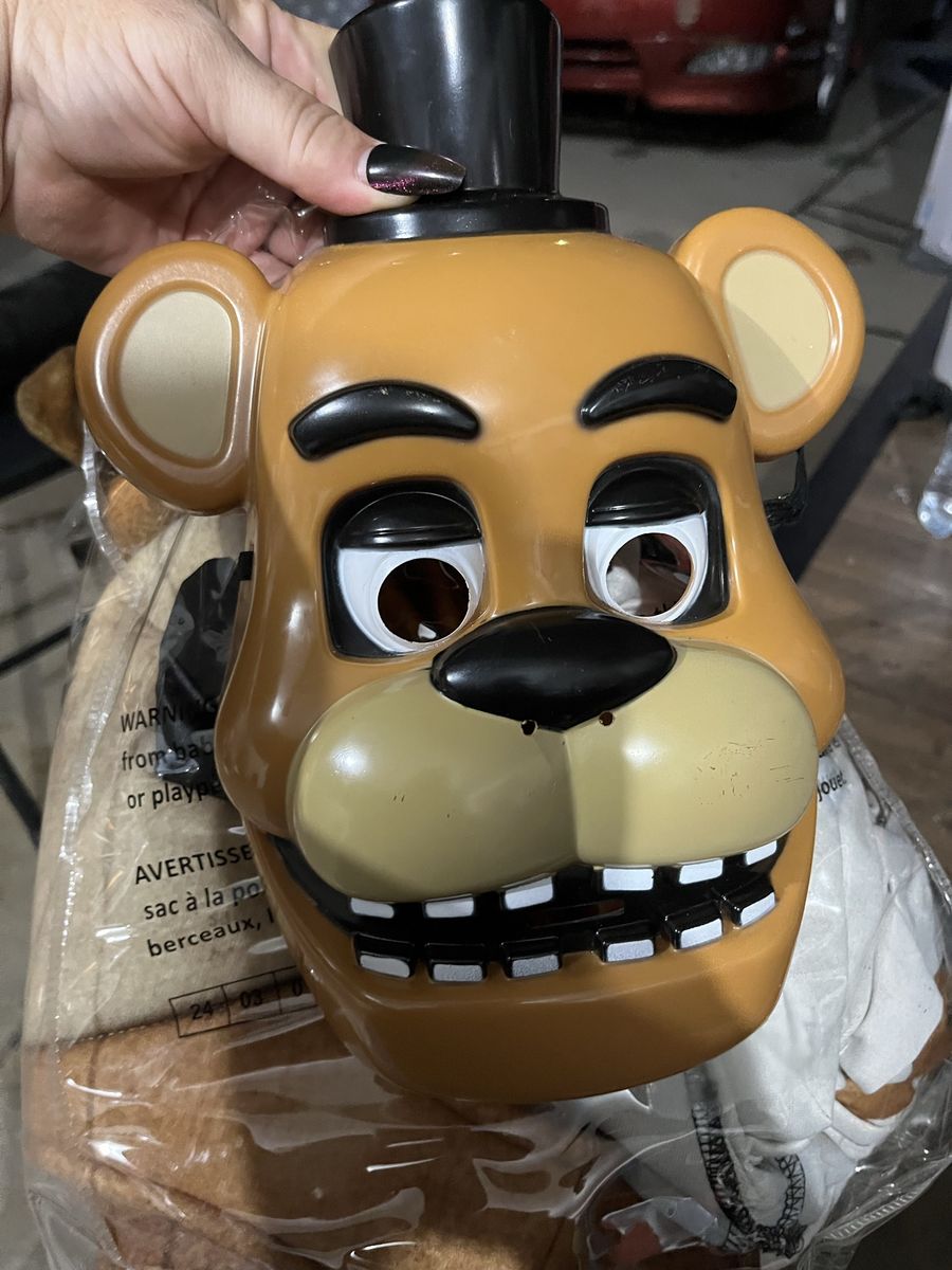 Five Nights at Freddy's Freddy Fazbear Adult Costume - Large, Mask & Suit