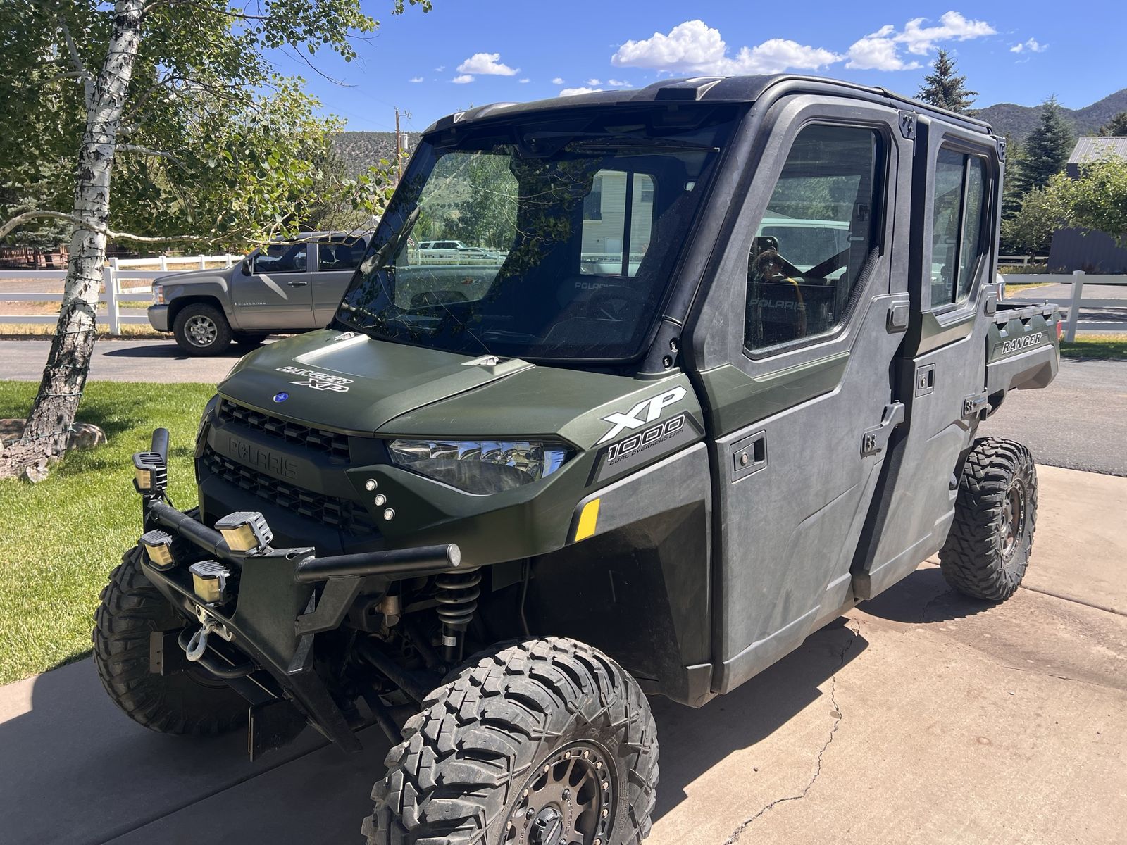 Polaris Ranger XP 1000 Crew Side-by-Side UTV (Green)