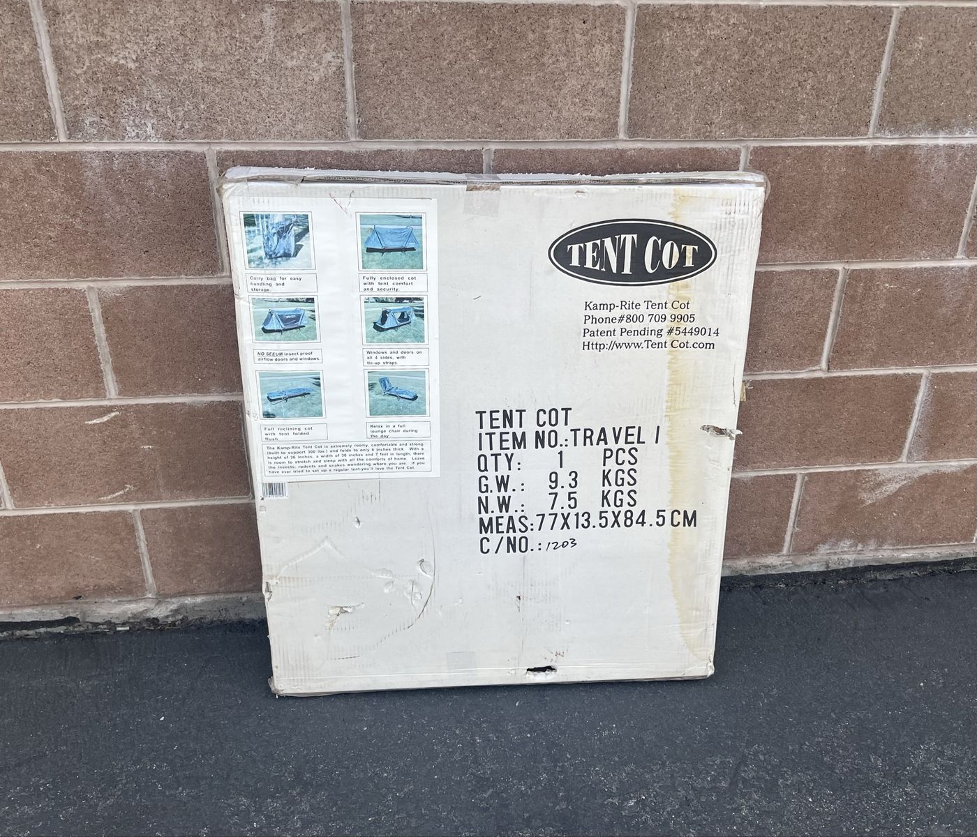 NEW Kamp-Rite Tent Cot Camping