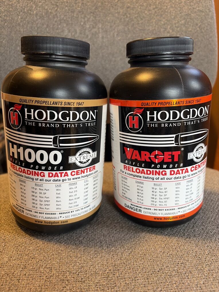 H1000 Or Varget Or RL15