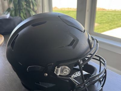 Riddell SpeedFlex Adult Large Football Helmet - Matte Black