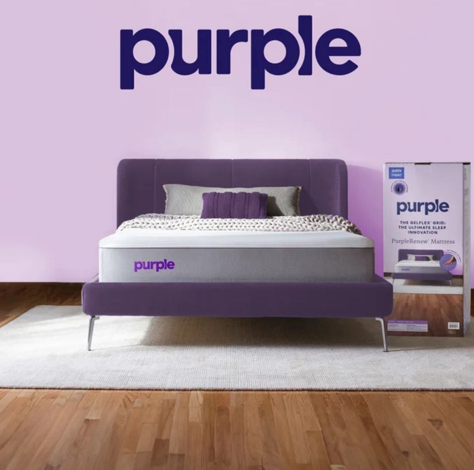 Brand New! Queen purple Renew mattress! Only $600