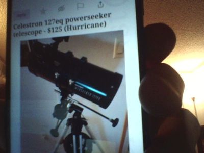 electronics powerseeker 127eq telescope