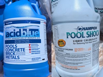 Champion AcidBlue or Pool Shock (Multiple Gallon Jugs Available)