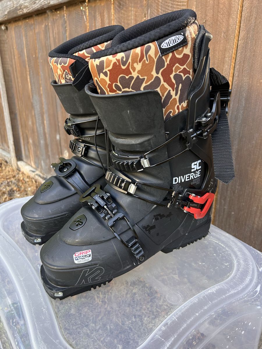 Sammy Carlson k2 Diverge 27.5 freeride touring boot
