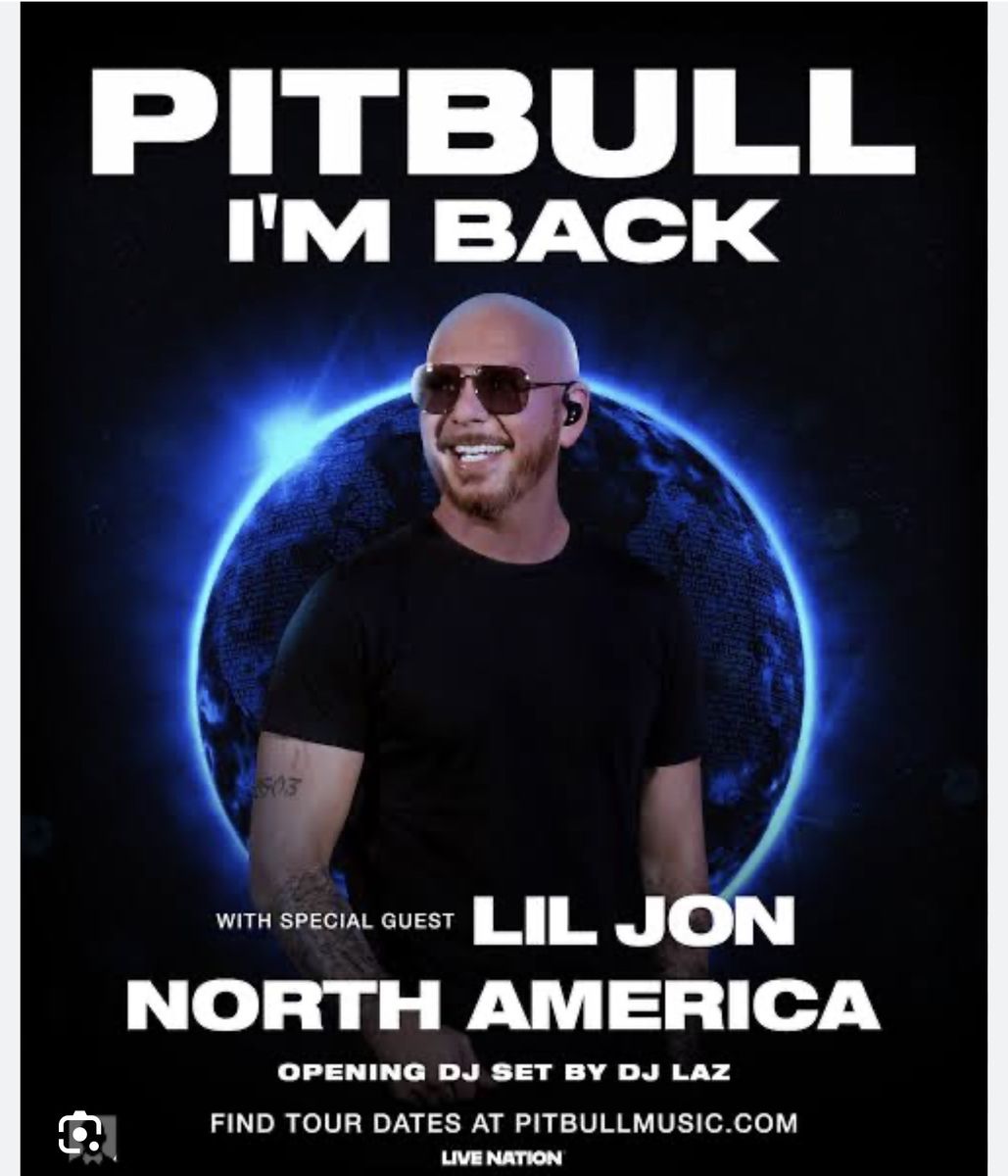 AMAZINING seats Pitbull and Lil Jon tickets