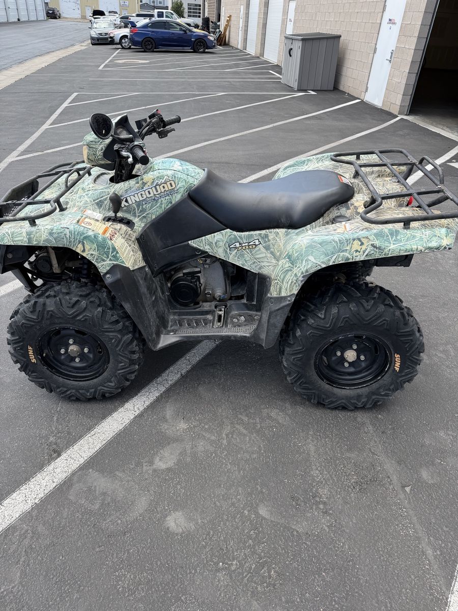 2006 Suzuki KingQuad 700 4x4 ATV - 695cc Fuel-Injected Engine, Automatic, Selectable 2WD/4WD