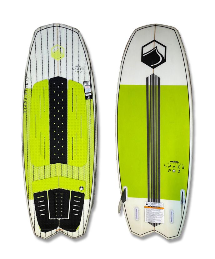Liquid Force Space Pod 4'8" Wakesurf Board + Padded Bag