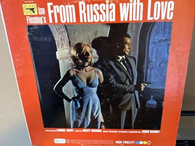 From Russia with Love Original Motion Picture Soundtrack Vinyl Record LP John Barry