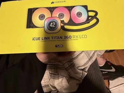 Corsair iCUE LINK TITAN 360 RX LCD AIO Cooler – Li