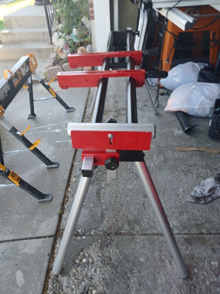 Miter Saw Stand / Heavy Duty Portable Work Stand