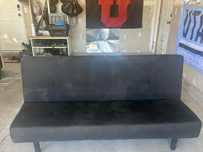IKEA BALKARP black sleeper sofa