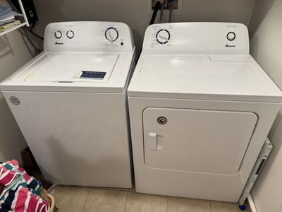 Washer And Dryer