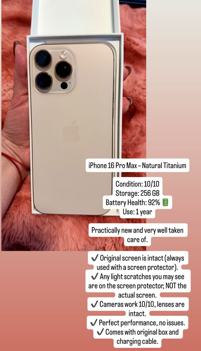 iPhone 16 ProMax; Perfect upgrade without the price tag