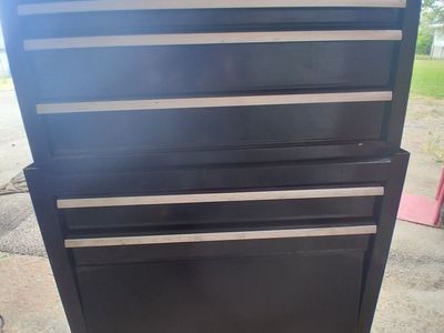 two piece Stanley tool box