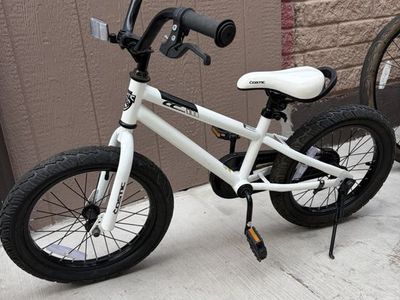 Cosmic Kids Bike - White 16" Wheels,