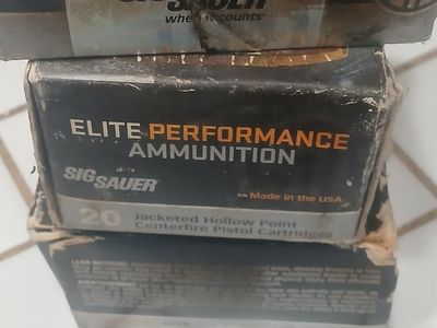 Sig sauer 45 cal, 7.5mm , garand 30-06 ammunition