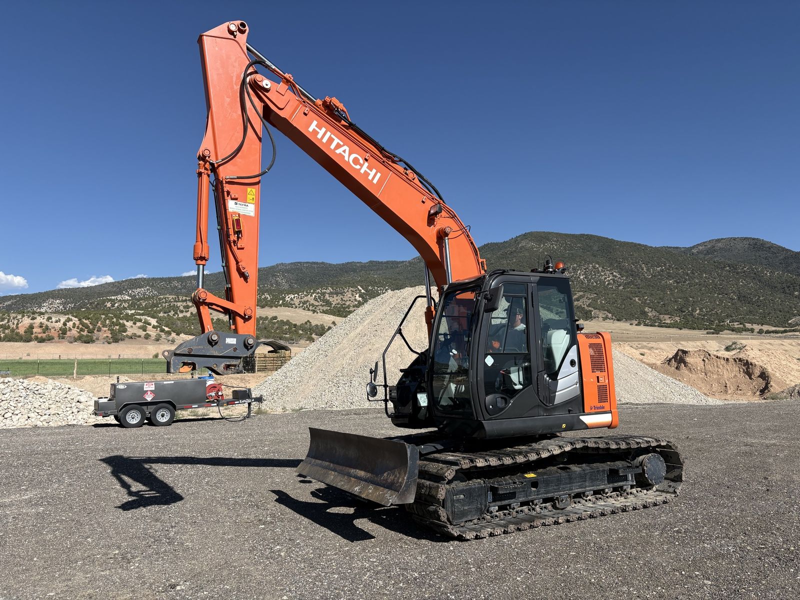 Hitachi ZX135 Excavator ONLY 1200 hours