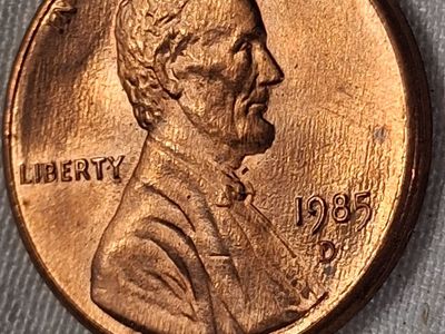 1985 D Lincoln Memorial Cent US One Cent Coin