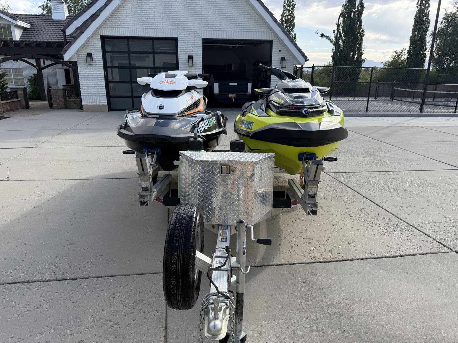 2018 Seadoo RXT X 300 hp and 2014 Seadoo RXT 260 with premium aluminum trailer