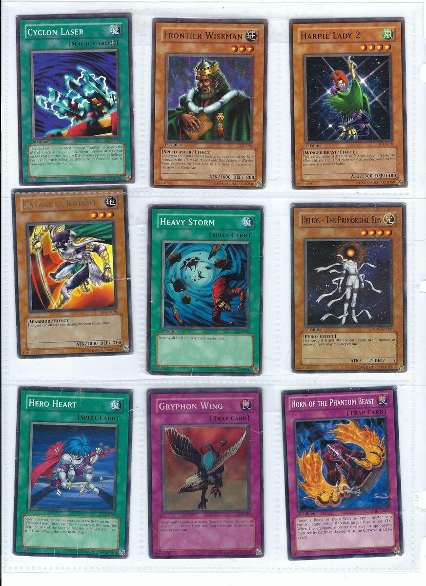 YU-GI-OH! 203 GAME CARDS BOOK 54 EXTRA BLANK PAGES