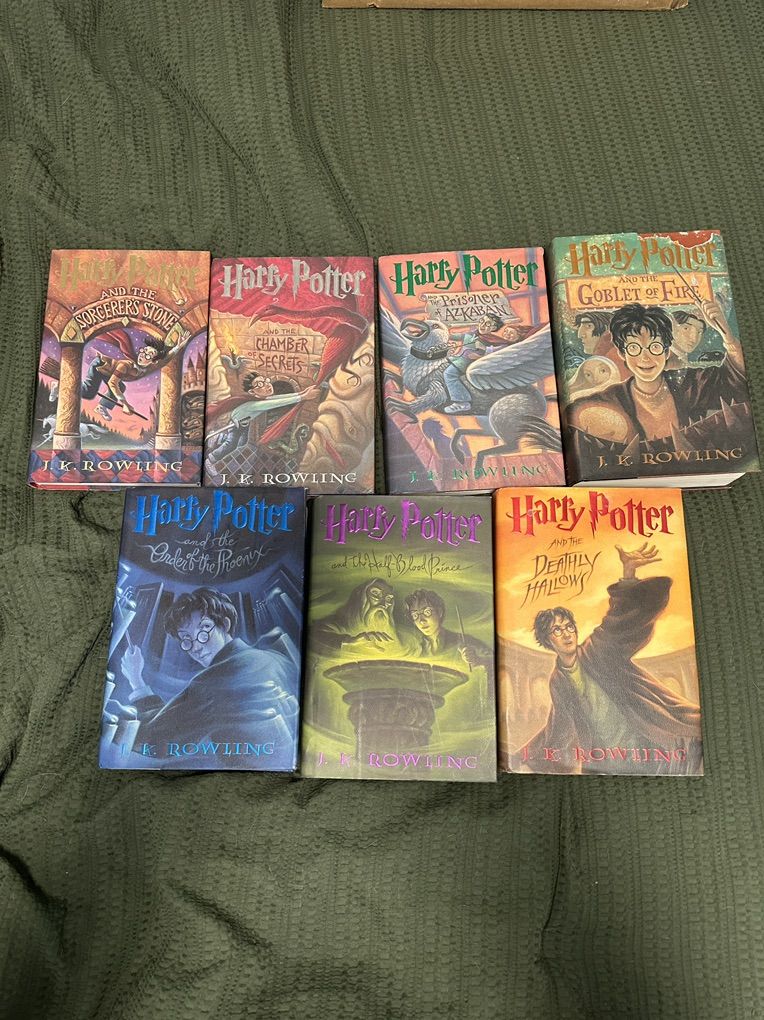 Hard Cover Harry Potter Books (Complete Series)