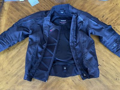 Fly Racing Women's Black Butane Motorcycle Jacket