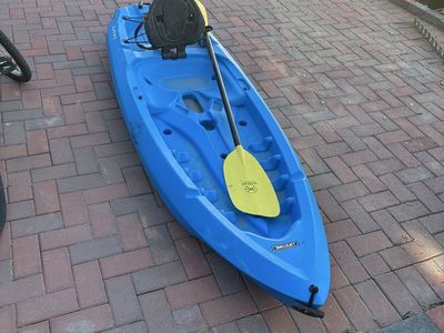 Lifetime Lotus Blue Sit-On-Top Kayak with Paddle