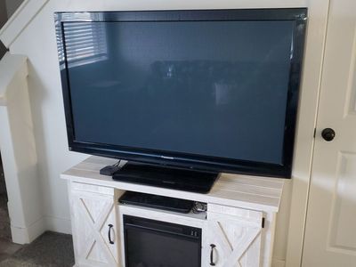 TV stand with electric fireplace