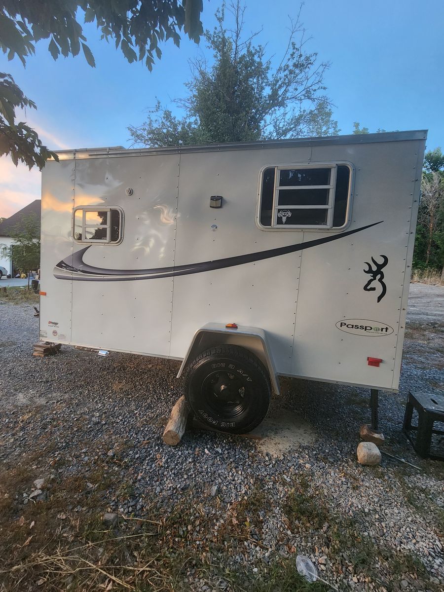 Off road cargo camper conversion