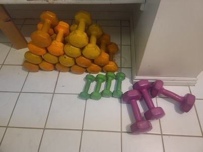 Dumbells/weights for sale