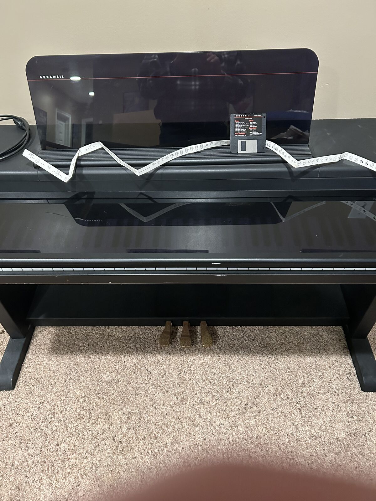 Kurzweil Ensemble Grand 10 – Non-Working / For Parts or Repair