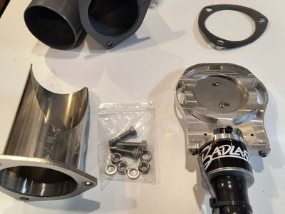 Exhaust Cutout Valve Kit 3" BadlanzHPE 76mm