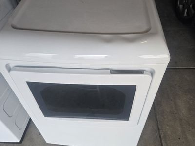 GE GTD72EBSN0WS White Electric Dryer - Top Load, Large Capacity