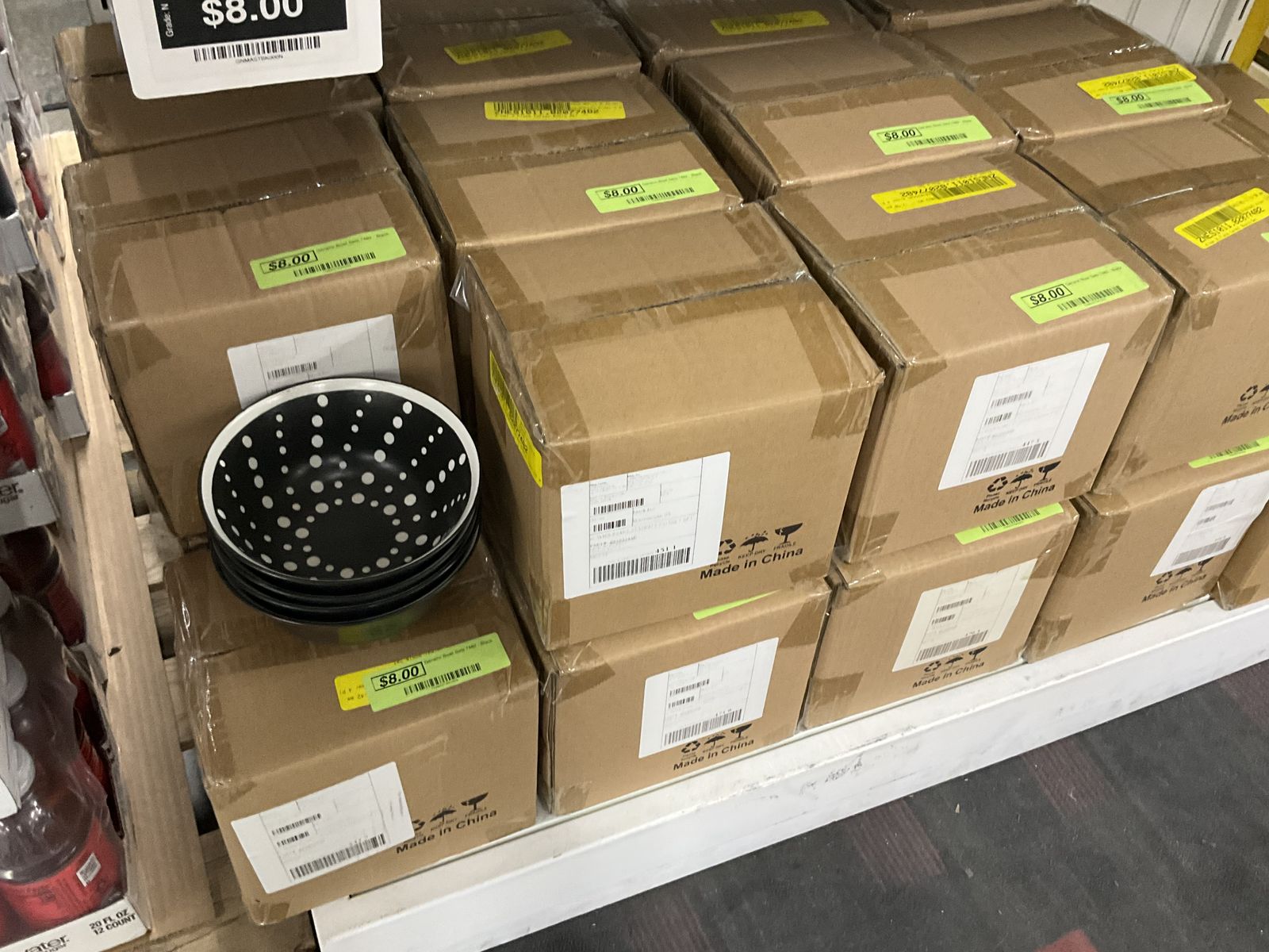 Black Generic Bowl Set