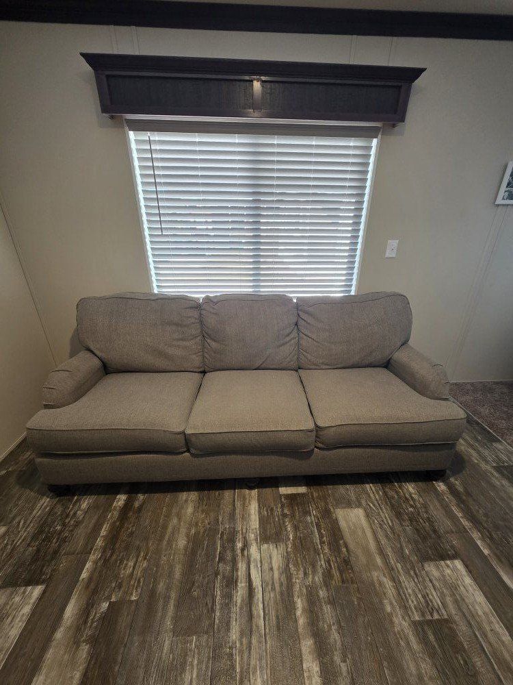 Grey/Beige Ashley Couch (delivery optional)