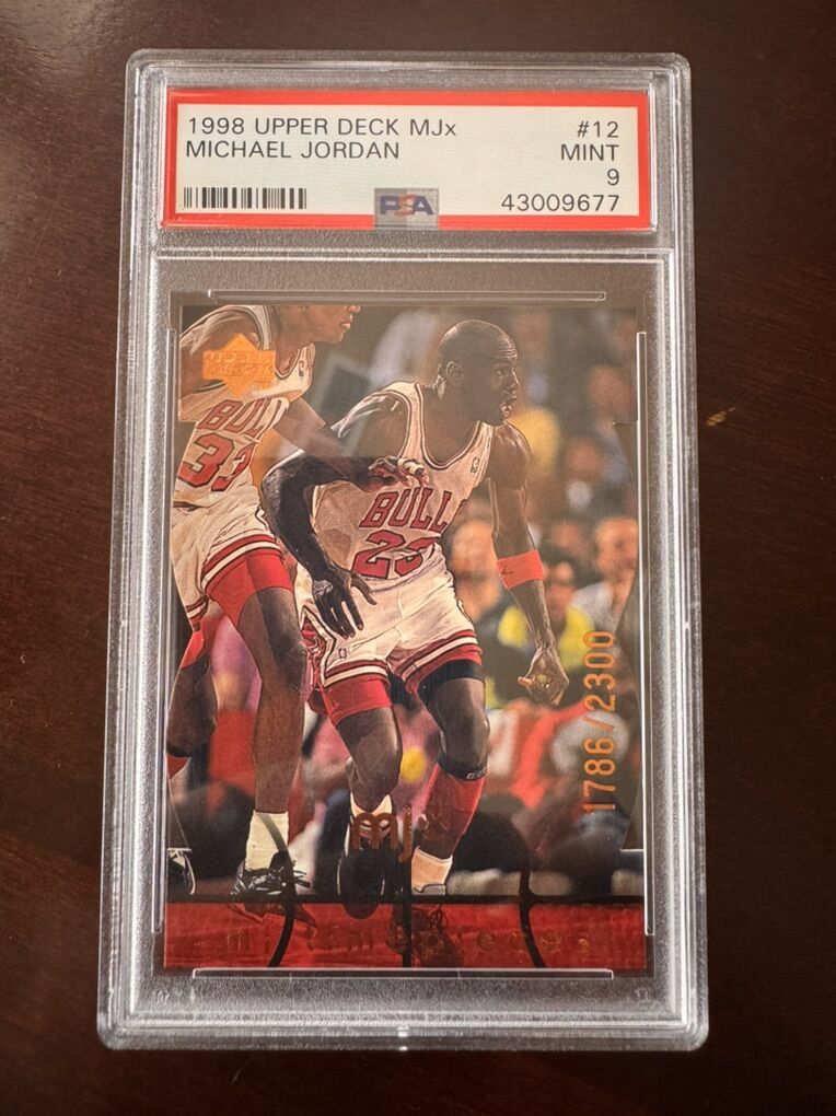 1998 Upper Deck MJx Timepieces Michael Jordan Red