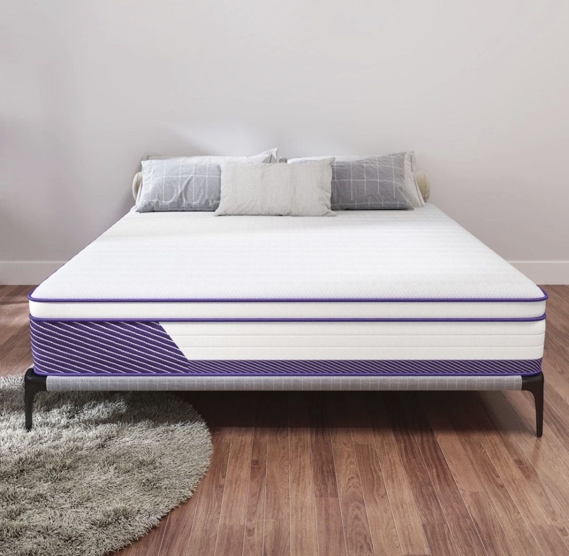 12” King Hybrid Mattress - Gel Memory Foam Spring Hybrid