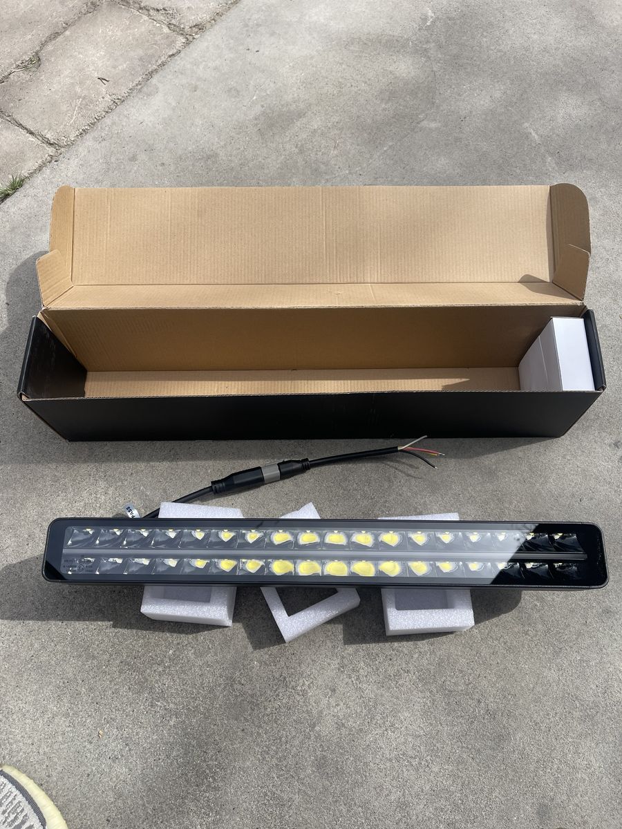 21” dual flood lightbar