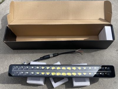 21” dual flood lightbar