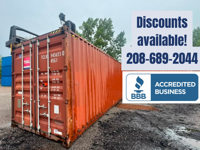 20' & 40' Containers – Durable Farm Storage – Ready Now