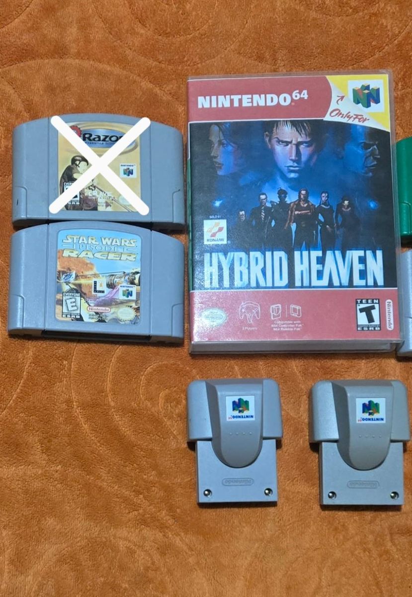 Nintendo n64 game bundle including Star Wars Episode 1 Racer! trades considered!~