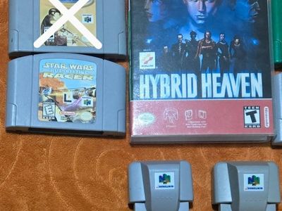 Nintendo n64 game bundle including Star Wars Episode 1 Racer! trades considered!~