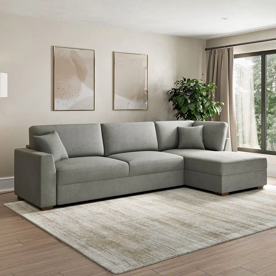 Thomasville Camlin Convertible Sleeper Sectional with Chaise - FREE DELIVERY