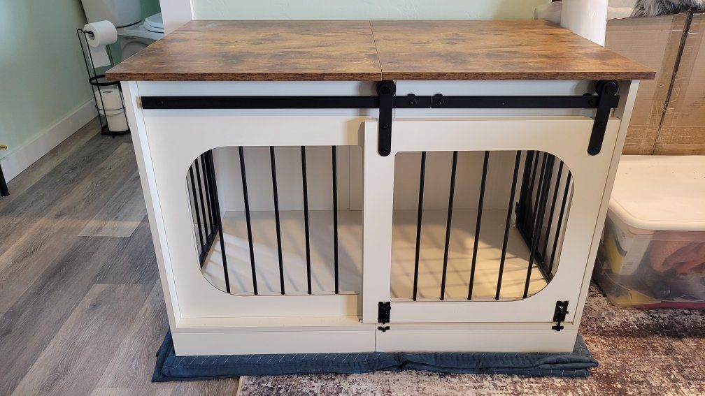2 x XL Dog Kennel Furniture