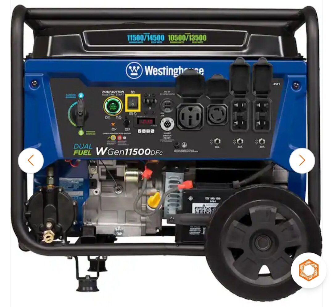 Westinghouse Dual Fuel Portable Generatorer