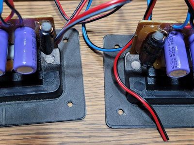 klipsch 2 way crossovers