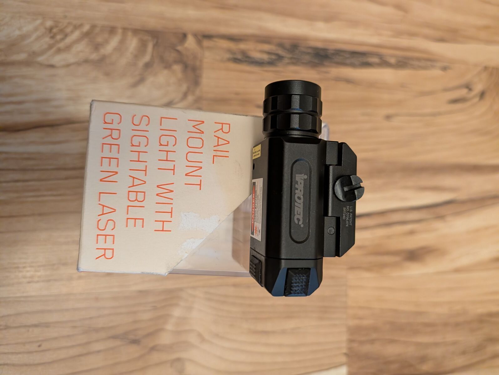 iProtec Pistol light and sightable laser