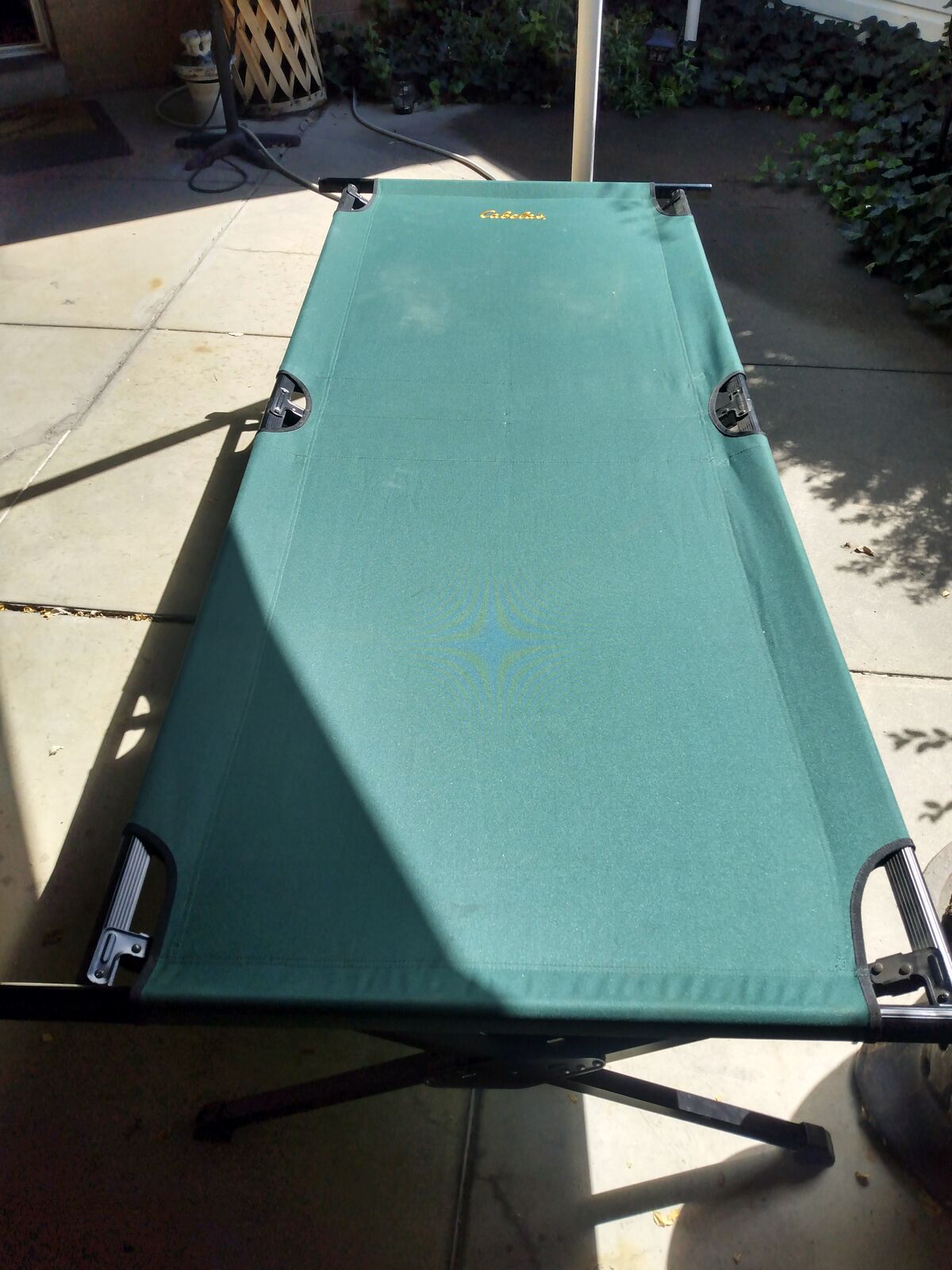 Oversized camp cot by Cabela's